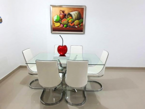 3 bedrooms appartement with shared pool furnished garden and wifi at Santiago De Los Caballeros